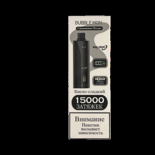 Bubble Mon Booster P-15000 Смешанные ягоды
